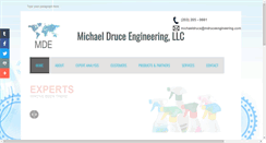 Desktop Screenshot of mdruceengineering.com